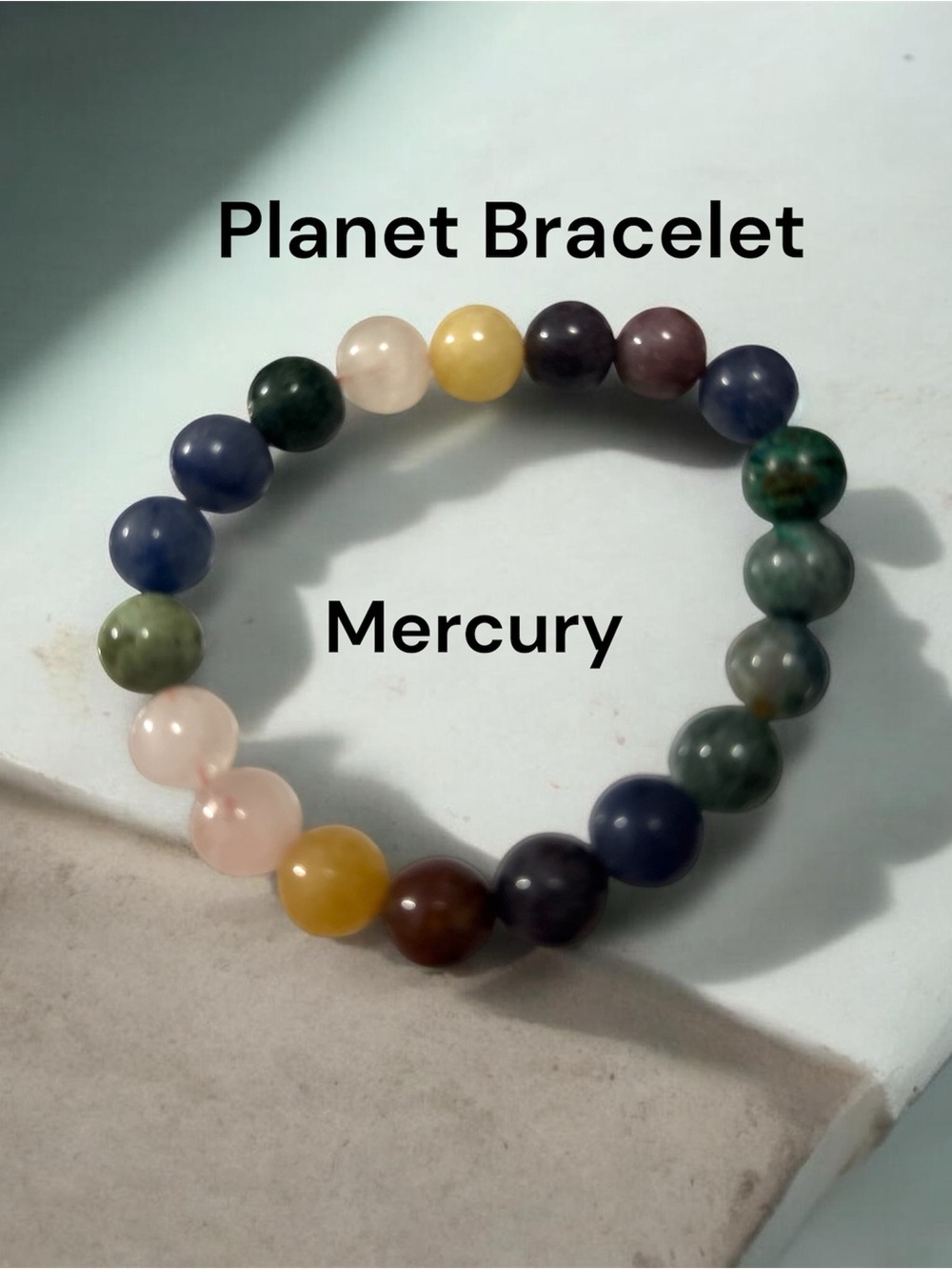Mercury - Multicolor Gemstone Beaded Bracelet
